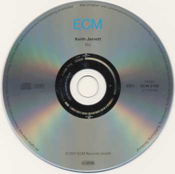 2CD Keith Jarrett: Rio