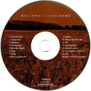 CD Keller Williams: Home DIGI