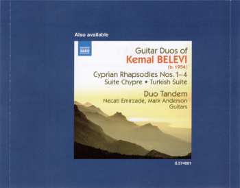 CD Kemal Belevi: Cypriana – Works For Violin And Guitar