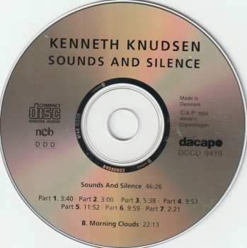 CD Kenneth Knudsen: Sounds And Silence