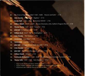 CD Kenneth Weiss: Heaven & Earth (Pieces From The Fitzwilliam Virginal Book)