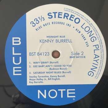 LP Kenny Burrell: Midnight Blue