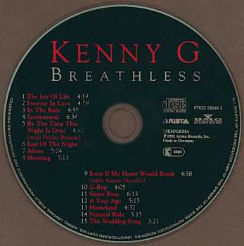 CD Kenny G: Breathless