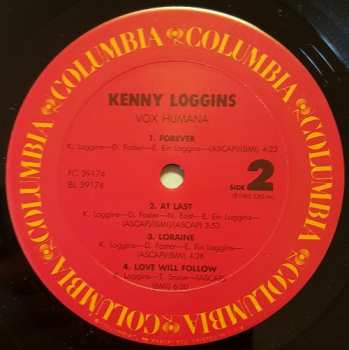 LP Kenny Loggins: Vox Humana