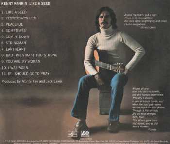 CD Kenny Rankin: Like A Seed