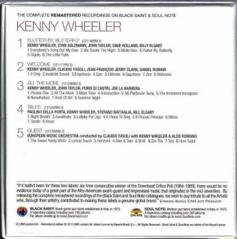 5CD/Zestaw pudełkowy Kenny Wheeler: The Complete Remastered Recordings On Black Saint & Soul Note