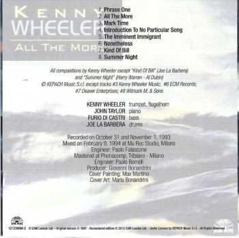 5CD/Zestaw pudełkowy Kenny Wheeler: The Complete Remastered Recordings On Black Saint & Soul Note