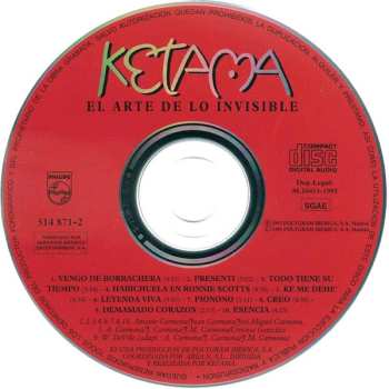 CD Ketama: El Arte De Lo Invisible