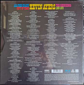 9CD/Zestaw pudełkowy/Blu-ray Kevin Ayers: All This Crazy Gift Of Time (The Recordings 1969-1973) LTD