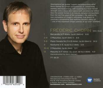 CD Kevin Kenner: Late Chopin Works