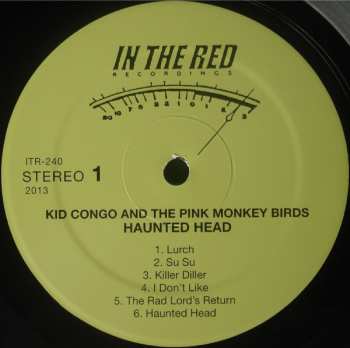 LP Kid Congo & The Pink Monkey Birds: Haunted Head