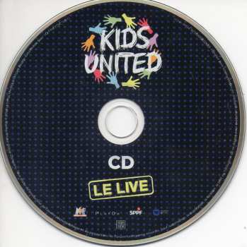 CD/DVD/Zestaw pudełkowy Kids United: Le Live DIGI
