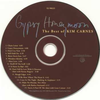 CD Kim Carnes: Gypsy Honeymoon