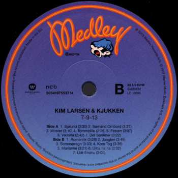 LP Kim Larsen & Kjukken: 7-9-13
