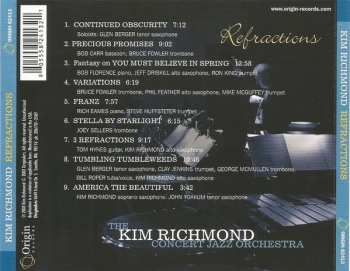 CD Kim Richmond Concert Jazz Orchestra: Refractions