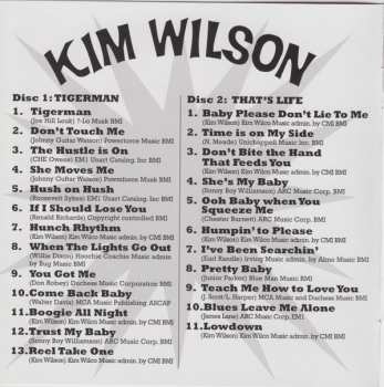 2CD/Zestaw pudełkowy Kim Wilson: Tigerman / That's Life 