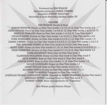2CD/Zestaw pudełkowy Kim Wilson: Tigerman / That's Life 