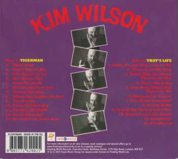 2CD/Zestaw pudełkowy Kim Wilson: Tigerman / That's Life 