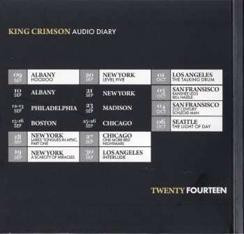 5CD/Zestaw pudełkowy King Crimson: Audio Diary 2014-2018