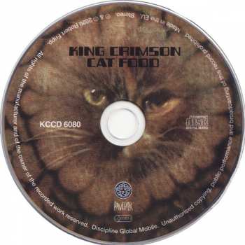 CD King Crimson: Cat Food / Groon