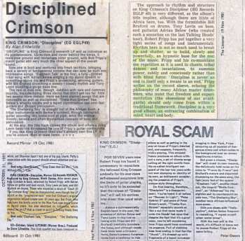 CD King Crimson: Discipline