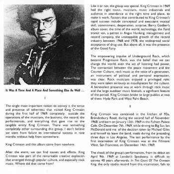 2CD King Crimson: In The Court Of The Crimson King - An Observation By King Crimson