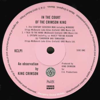 LP King Crimson: In The Court Of The Crimson King
