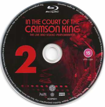 4CD/2DVD/Zestaw pudełkowy/2Blu-ray King Crimson: In The Court Of The Crimson King (King Crimson At 50   A Film By Toby Amies)