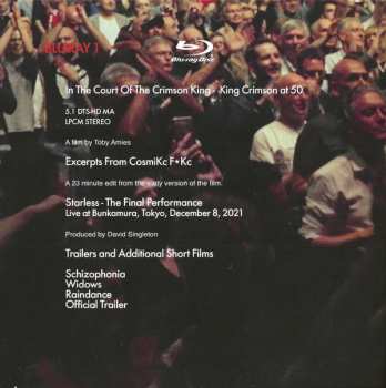 4CD/2DVD/Zestaw pudełkowy/2Blu-ray King Crimson: In The Court Of The Crimson King (King Crimson At 50   A Film By Toby Amies)