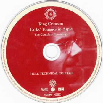 13CD/DVD/Zestaw pudełkowy/Blu-ray King Crimson: Larks' Tongues In Aspic (The Complete Recordings) LTD