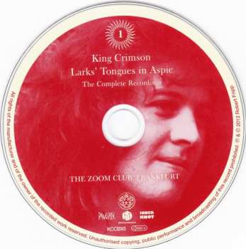 13CD/DVD/Zestaw pudełkowy/Blu-ray King Crimson: Larks' Tongues In Aspic (The Complete Recordings) LTD