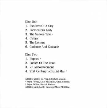 2CD King Crimson: Live At The Marquee (August 10, 1971)