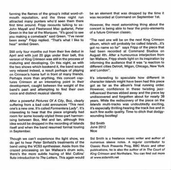 2CD King Crimson: Live At The Marquee (August 10, 1971)