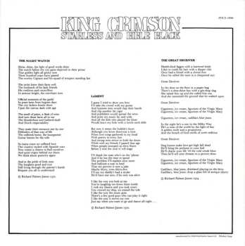 CD King Crimson: Starless And Bible Black LTD