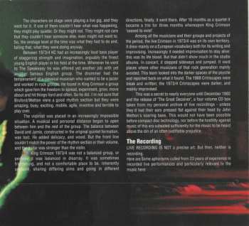 2CD King Crimson: The Night Watch (Live At The Amsterdam Concertgebouw November 23rd 1973)