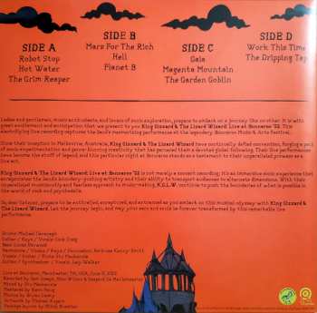 2LP King Gizzard And The Lizard Wizard: Live At Bonnaroo '22 CLR