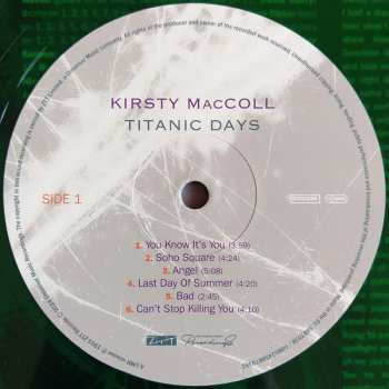 LP Kirsty MacColl: Titanic Days CLR | LTD