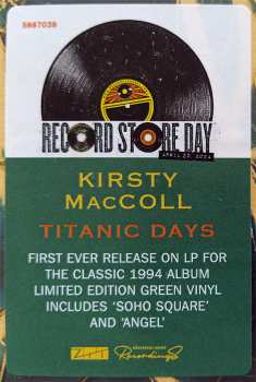 LP Kirsty MacColl: Titanic Days CLR | LTD