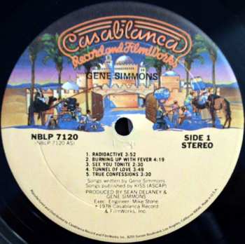 LP Kiss: Gene Simmons CLR