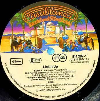LP Kiss: Lick It Up