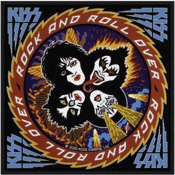Merch Kiss: Naszywka Rock N' Roll Over