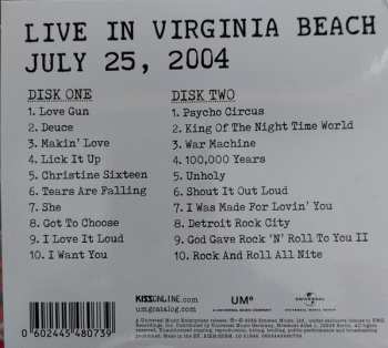 2CD Kiss: Off The Soundboard Live In Virginia Beach July 25, 2004