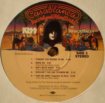 LP Kiss: Paul Stanley