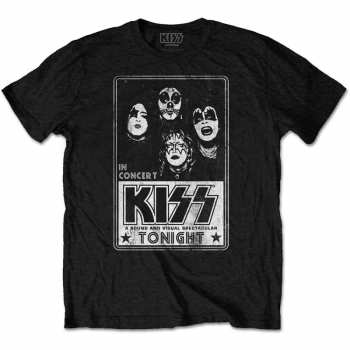 Merch Kiss: Tričko Tonight  S
