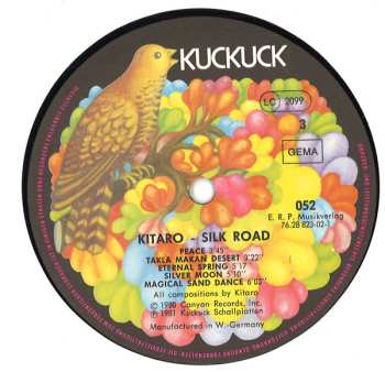 2LP Kitaro: Silk Road