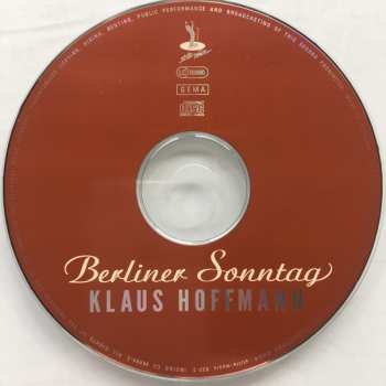CD Klaus Hoffmann: Berliner Sonntag