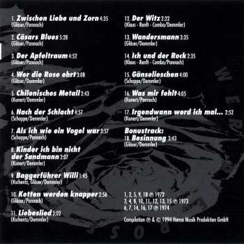 CD Klaus Renft Combo: Das Erbe Renft - Wer Die Rose Ehrt