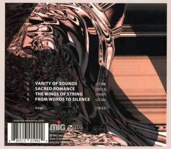 CD Klaus Schulze: Vanity Of Sounds DIGI