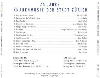 CD Knabenmusik Der Stadt Zürich: 75 Jahre Knabenmusik Der Stadt Zürich (Jubiläumskonzert)