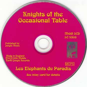 CD Knights Of The Occasional Table: Les Elephants Du Paradis